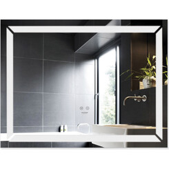 Зеркало для ванной комнаты Kroner KRP Spiegel HR1-9070 (90x70 см, с подсветкой и антизапотеванием), Доступные размеры: 90 x 70, фото 