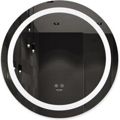 Зеркало для ванной комнаты Kroner KRP Spiegel R2-6060 (60x60 см, с подсветкой и антизапотеванием), фото 