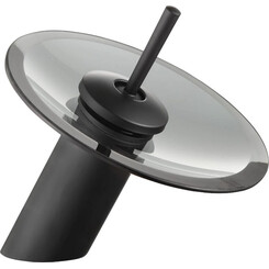 Смеситель для умывальника Mexen Niagara Black Matt MEX-745600-77 (черный матовый, с каскадным изливом), фото 