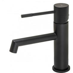 Змішувач для раковини Yoka Meri Black Matt BU.MERI-24-BLK (чорний матовий), фото 