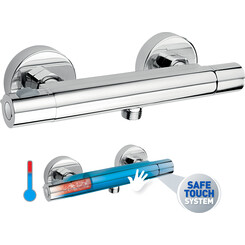 Змішувач для душу з термостатом Ferro Trinity Chrome TRM7, фото 