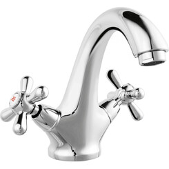 Змішувач для умивальника Ferro Retro New Chrome XD2, фото 