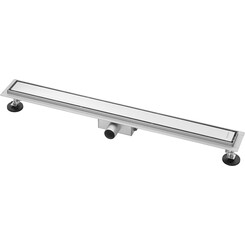 Душевой трап Kroner KRP Eifel F80 Fliese Eifel-F80Fliese (80 см, нержавейка), Цвет производителя: нержавейка, Доступные размеры: 80, фото 