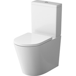 Безободковый унитаз-компакт Am.Pm Func CFA8600SC (с сиденьем), фото 