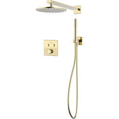 Душевая система с термостатом Imprese Deira Champagne ZMK1124090480 (шампань, скрытого монтажа), Цвет производителя: шампань, фото 