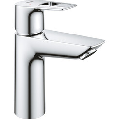 Змішувач для умивальника Grohe Bauloop M-Size Chrome 23886001 (з донним клапаном), фото 