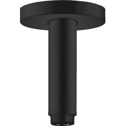 Кронштейн душевой Hansgrohe S Black Matt 27393670 (черный матовый), Цвет производителя: черный матовый, фото 