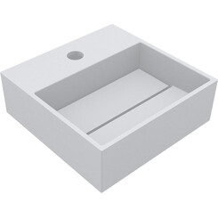 Умивальник Miraggio Toni 300 Mirasoft 8814243 (30x30 см, білий матовий), Доступні розміри: 30 x 30, Технологія виробництва: Mirasoft Technology, фото 