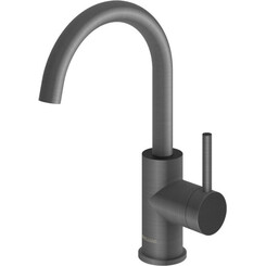 Смеситель для кухни Kohlman Axel Graphite QB150AG (графитовый), Цвет производителя: графит, фото 