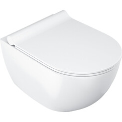 Безободковый подвесной унитаз Ravak Uni Chrome RimOff X01535 (без сиденья), фото 