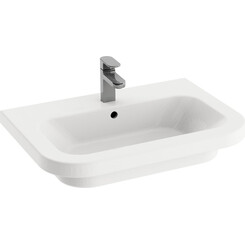 Умывальник Ravak Chrome 65 XJG01165000 (65x47 см, белый глянцевый), фото 