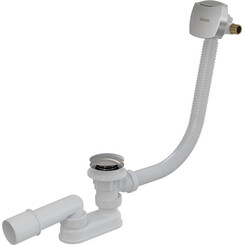 Сифон для ванны Ravak 800 C-C S/R chrome (X01505, с переливом, нажимной), фото 