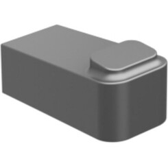 Крючок для ванной Ravak 10° TD 110.20BL (X07P555, черный, одинарный), Цвет производителя: черный, фото 