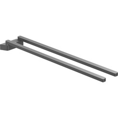 Полотенцедержатель Ravak 10° TD 340.20 (X07P564, черный, двойной, поворотный), Цвет производителя: черный, фото 