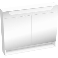 Зеркальный шкаф Ravak MC Classic II 80 X000001471 (80x76 см, белый глянцевый, распашной, с LED-подсветкой), Доступные размеры: 80 x 76, фото 