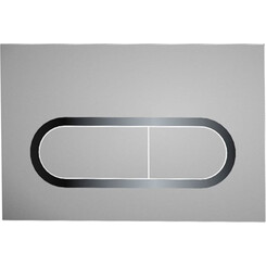 Клавиша смыва Ravak Chrome X01454 (сатин), Цвет производителя: сатин (хром матовый), фото 