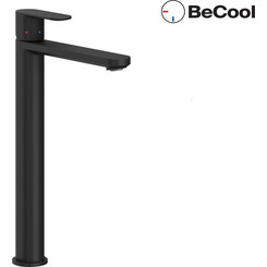 Смеситель для умывальника Ravak Chrome II BeCool CR II 015.21BL (X070461, черный, высокий), Цвет производителя: черный, фото 