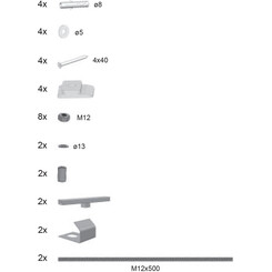 Крепление фронтальное Ravak U B23600000N, фото 