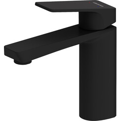 Смеситель для умывальника Damixa Merkur 400210300 (черный матовый), Цвет производителя: черный матовый, фото 