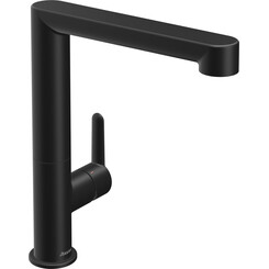 Смеситель для умывальника Ravak Puri PU 016.20BL (X070183, черный), Цвет производителя: черный, фото 