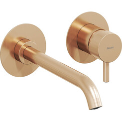 Внешняя часть смесителя скрытого монтажа для умывальника Ravak Espirit ES 019.60RGB.O1.RB07B (X070352, брашированное розовое золото), Цвет производителя: брашированное розовое золото, фото 