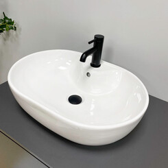 Умивальник VBI Liscia White VBI-015505 (61x43 см, чаша), фото 