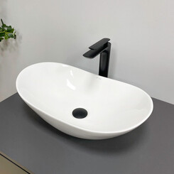 Раковина VBI Turin S White VBI-011515 (52x32 см, чаша), Доступні розміри: 52 x 32, Колір виробника: білий глянець, фото 