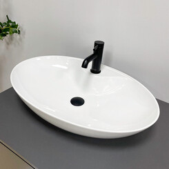 Умивальник VBI Oratino White VBI-015503 (67x44 см, чаша), фото 