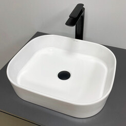 Умивальник VBI Vestone 45 White VBI-017000 (46x39 см), Доступні розміри: 46 x 39, Колір виробника: білий глянець, фото 