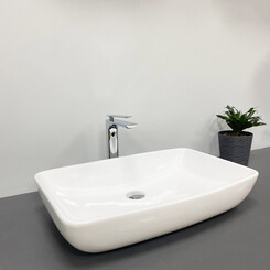 Умивальник VBI Silvi 60 White VBI-015100 (61x39 см, чаша), Доступні розміри: 61 x 39, Колір виробника: білий глянець, фото 