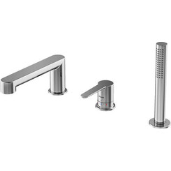 Смеситель на борт ванны Ravak Puri PU 026.00CR (X070142, на три отверстия), Цвет производителя: хром, фото 