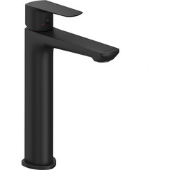 Смеситель для умывальника Ravak Life LF 014.20BL (X070477, черный, высокий), Цвет производителя: черный, фото 