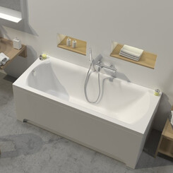 Акрилова ванна Ravak Domino II XAU0000036 (150x70 см), Доступні розміри: 150 x 70, фото 