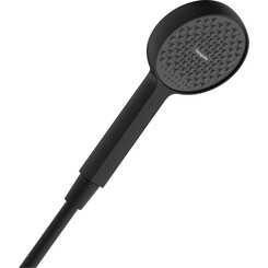 Лейка для душа Hansgrohe Activera S EcoSmart Matt Black 1jet 28031670 (черная матовая, однорежимная), Цвет производителя: черный матовый, фото 