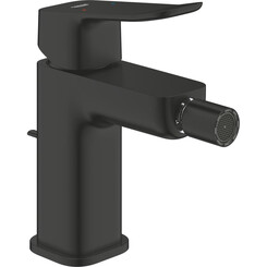 Смеситель для биде Grohe QuickFix Dice S-Size Black Matt 1018772430 (черный матовый, с донным клапаном), Цвет производителя: черный матовый, фото 