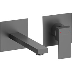 Смеситель скрытого монтажа для умывальника Volle Pardo Pistola Gris 1548.010306 (серый, внутренняя часть в комплекте), Цвет производителя: серый, фото 