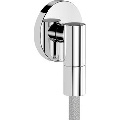 Подключение для душевого шланга Hansgrohe Fixfit FIine S Chrome 28882000 (хром), Цвет производителя: хром, фото 
