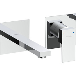 Смеситель скрытого монтажа для умывальника Volle Pardo Cromo 1548.010301 (хром, внутренняя часть в комплекте), Цвет производителя: хром, фото 