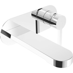 Смеситель скрытого монтажа для умывальника Devit Laguna Chrome 8411X110 (хром, внутренняя часть в комплекте), Цвет производителя: хром, фото 