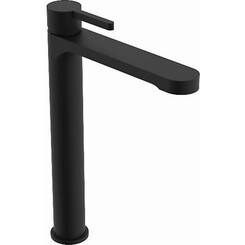 Смеситель для умывальника Devit Laguna Black Matt 84X11110B (черный матовый, высокий), Цвет производителя: черный матовый, фото 
