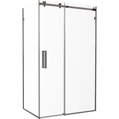 Душевая кабина Devit Art 3.0 SE2340 (120х80 см, стекло прозрачное, профиль хром), Доступные размеры: 120 x 80, Цвет производителя: хром, фото 