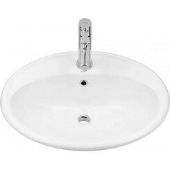 Умывальник Devit Ovale 1511136 (57x49 см), фото 