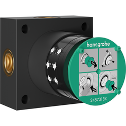 Скрытая часть верхнего душа Hansgrohe Basic Set 2jet 24573180, фото 