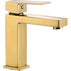 Смеситель для умывальника VBI Loreno Gold VBI-050200GL (золото), Цвет производителя: золото, фото 