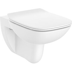 Унитаз подвесной Roca Debba A346997000+A8019D2005 (с крышкой), фото 