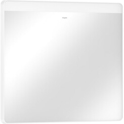 Зеркало для ванной комнаты Hansgrohe Xarita Lite Q Matt White 54971700 (80x70 см, белое матовое, с LED-подсветкой, антизапотеванием и диммером), Доступные размеры: 80 x 70, Цвет производителя: белый матовый, фото 