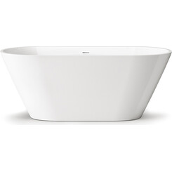 Каменная ванна Devit Style 17070130W (166x72 см, отдельностоящая, с интегрированным сифоном), фото 