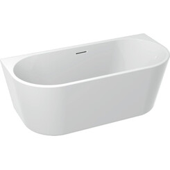 Акриловая ванна Devit Optima New 17075141 (170x75 см, пристенная, с ножками), фото 