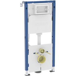 Инсталляция для унитаза Geberit Duofix Delta 458.126.00.2 (с прокладкой и креплением к стене), фото 