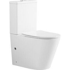 Безободковый унитаз-компакт Koller Pool Grace Smart 0569550119 (с сиденьем), фото 